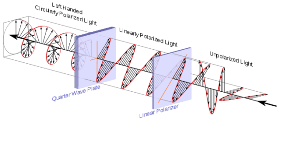 polarizzatore lineare vs polarizzatore circolare