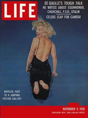 Marylin Monroe sulla copertina di Life